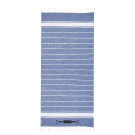 Handdoek | Gerecycled katoen 180 g/m² | 170x90 cm | In individuele tas | Duurzaam