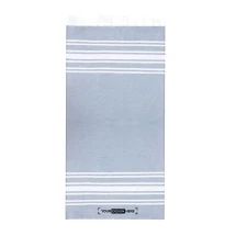 Pareo toalla | Algodón y poliéster 150g/m² | Con flecos | Se puede bordar