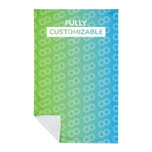 Strandtuch | Polyester und Baumwolle 350g/m² | 100x180 cm | Vollfarbig auf einer Seite