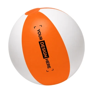 Inflatable beach ball | PVC | 23,5CM | Coloured stripes | Cheap