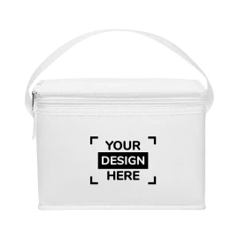 Koeltas voor zes blikjes | 210 Polyester | 20x14x13cm | Aluminium gelamineerde folie | 3 L