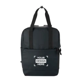 Kühltasche rucksack | Recyceltes PU | 18 L | Isolierte PEVA-Innenauskleidung | Flaschenhalter
