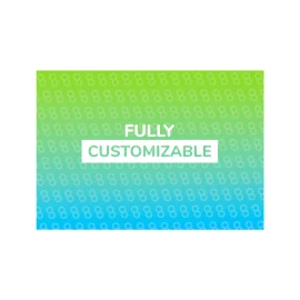 DIN long flyer | Paper 160 g/m² | 99x210mm | Single-sided print | Full-colour print