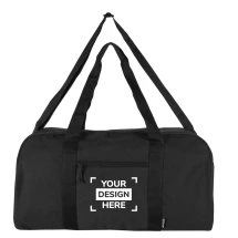 Sac de sport | Coton recyclé certifié GRS et polyester recyclé | 40 L | Poche frontale zippée | Bandoulière amovible | Durable