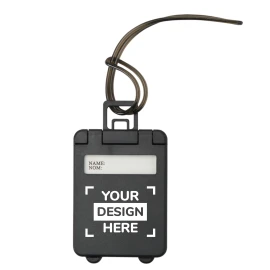 Luggage tag | ABS plastic | ID window | Attachment loop