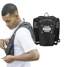 Gilet de running recyclé | GRS | Sac d’hydratation 5L