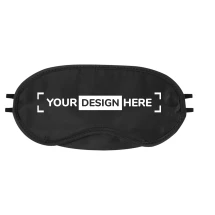 Masque de sommeil | Micro polyester | Rembourrage doux | Bande élastique