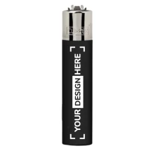 Clipper Feuerzeug | Kunststoff | Digitaldruck auf Vorderseite