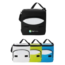 Faltbare Kühltasche| 600D Polyester | 25,5x24x22cm | Mit silberner Isolierung