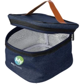 Cooler bag | Denim & PU | Carrying handle