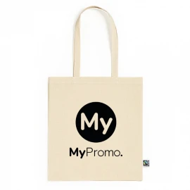 Tote bag | 180g/m2 | 100% cotton | Gussets | Recycled cardboard hangtag included