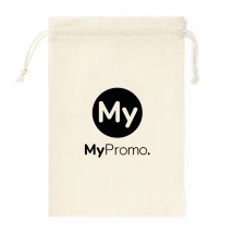 Tote bag | Katoen 105g/m² | Gestikte afwerking | Sluiting met trekkoord