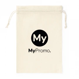 Tote bag | Cotton 105g/m² | Stitched finishing | Drawstring closure
