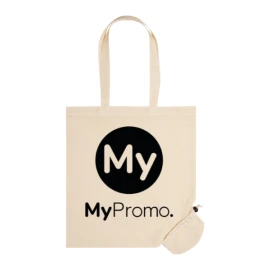 Tote bag | 120gr/m² | 100% organic cotton | Foldable | Long handles