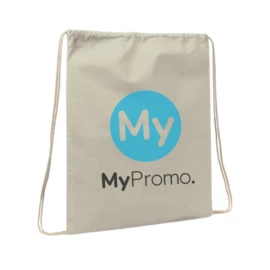 Drawstring bag | Cotton 140g/m² | 35x45cm | OEKO-TEX® certificate | Cotton ropes