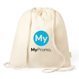 Drawstring bag | Organic cotton 120g/m² | 42x38cm | Sustainable