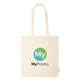 Tote bag | 120gr/m² | 100% organic cotton | Reusable | Long handles