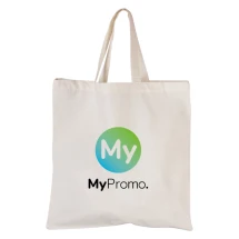 Draagtas | Katoen 95 g/m² | 41x37 cm | Korte hengsels van 35 cm