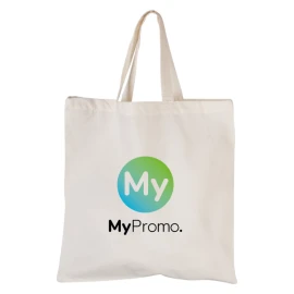 Tragetasche | Baumwolle 95 g/m² | 41x37 cm | Kurze Henkel, 35 cm