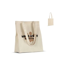 Shoulder bag | Cotton canvas | 32x13x40 cm | Sustainable