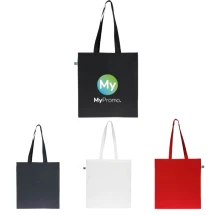 Shopper | Katoen 140g/m² | 38x42cm | 10cm bodemvouw | Fairtrade
