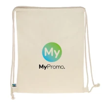 Rugzak met kord | Katoen 140g/m² | 35x45 cm | Fairtrade