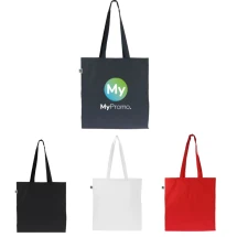 Shopper | Katoen 140g/m² | 38x42cm | 10cm bodemvouw | Fairtrade