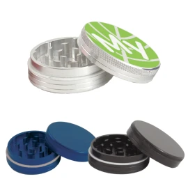 Grinder | Aluminium | ± 50 mm | 2 parts | Magnetic closure