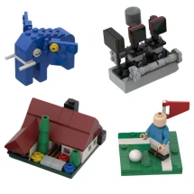 Aangepaste LEGO® | Volledige aanpassingsmogelijkheden | Klein | Uniek cadeau | Hoge kwaliteit