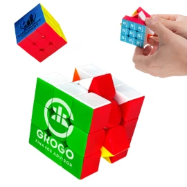 Puzzle cube | Plastic | 55x55mm | Compact