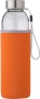 Trinkflasche | Glas | 500 ml | Mit Neoprenhülle