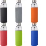 Trinkflasche | Glas | 500 ml | Mit Neoprenhülle