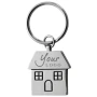 Schlüsselhalter in Hausform | Zink | Mit laminiertem Geschenkkarton