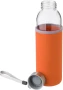 Trinkflasche | Glas | 500 ml | Mit Neoprenhülle