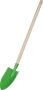 Garden shovel | Wood & steel | 69cm | Engraving
