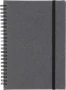 A5 Notizbuch | Recyceltes Leder | 80 linierte Seiten
