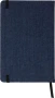 Carnet A5 | Denim & papier 70g/m² | 80 pages lignées | Impression en couleur
