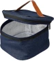 Cooler bag | Denim & PU | Carrying handle