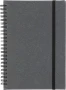 A5 Notizbuch | Recyceltes Leder | 80 linierte Seiten