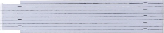 Foldable ruler | Plastic | 1 m | white