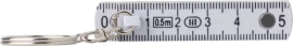 Plastic foldable ruler