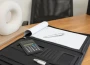 A4 Conference folder | Microfiber | Incl. calculator with batteries