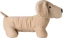 Plush toy dog | Polyester | With embroidered eyes | Printing on tag