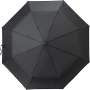 Automatischer Regenschirm | rPET | 59,5x98,0 cm | Knopf für Öffnen und Schließen | Griff aus recycelten Autoreifen
