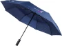 Automatischer Regenschirm | rPET | 59,5x98,0 cm | Knopf für Öffnen und Schließen | Griff aus recycelten Autoreifen