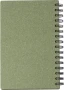 Carnet à spirale A5 | Carton recyclé | 160 pages lignées | Durable
