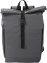 Rolltop backpack | 600D RPET | 31 x 15 x 45 cm | Zippered pockets on sides