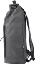 Rolltop backpack | 600D RPET | 31 x 15 x 45 cm | Zippered pockets on sides