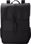 Rucksack mit Klappe | rPET | 29x10x40 cm |  Mit 2 Flaschentaschen