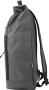 Rolltop backpack | 600D RPET | 31 x 15 x 45 cm | Zippered pockets on sides